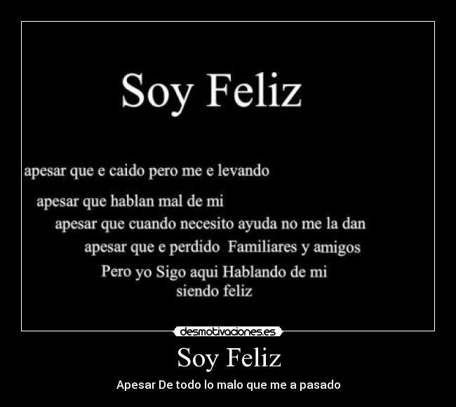 Soy Feliz - 