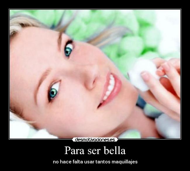 Para ser bella - 