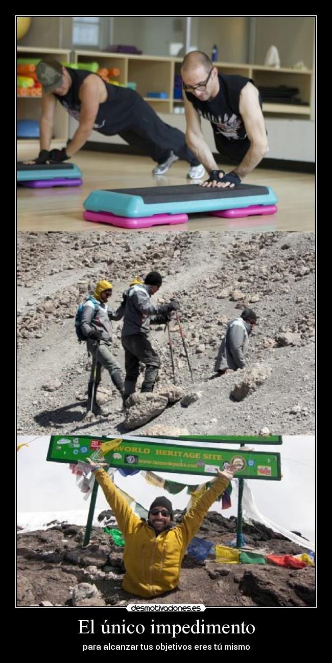 El único impedimento -