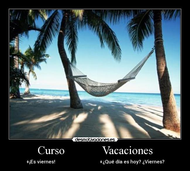 Curso             Vacaciones - 