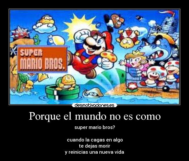 Porque el mundo no es como -