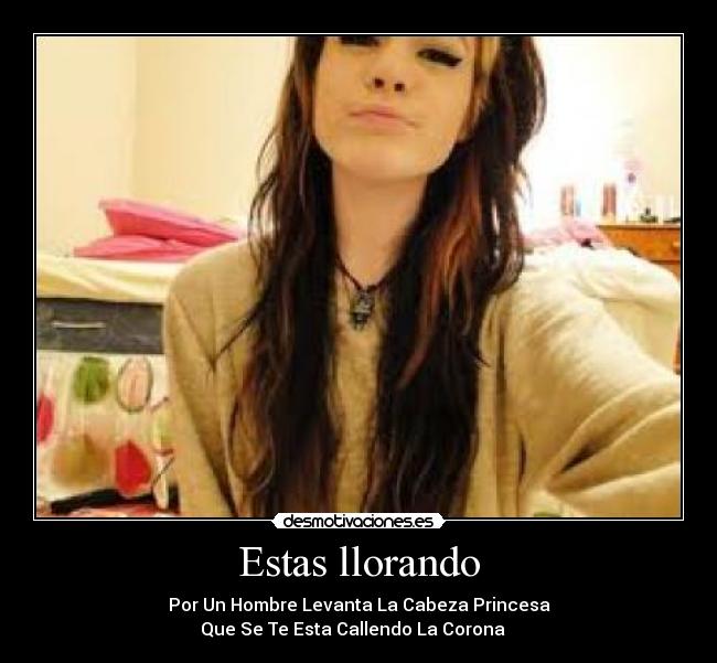Estas llorando - 