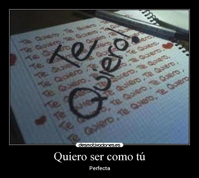 Quiero ser como tú - 