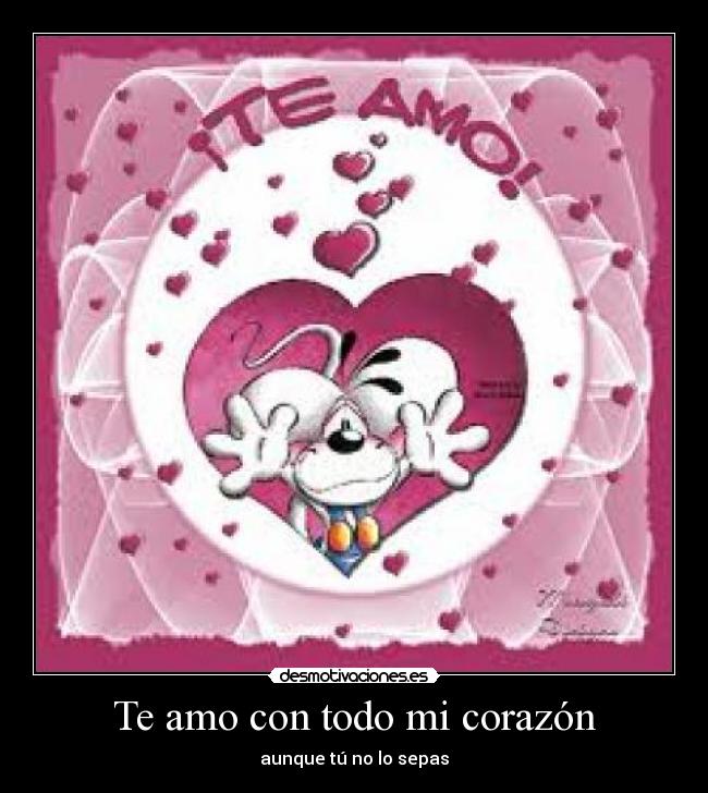 carteles corazon amooo desmotivaciones