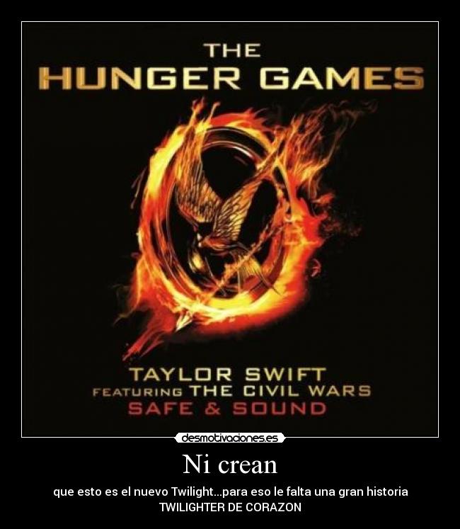 Ni crean - que esto es el nuevo Twilight...para eso le falta una gran historia
TWILIGHTER DE CORAZON