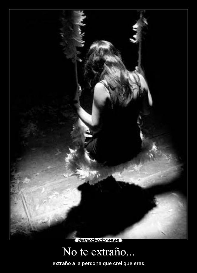 No te extraño... - 