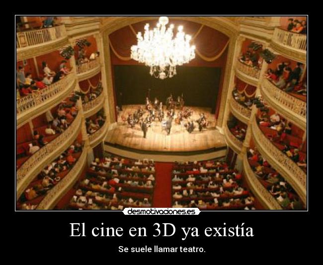 El cine en 3D ya existía -