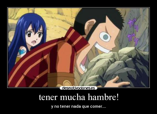 carteles tener mucha hambre desmotivaciones