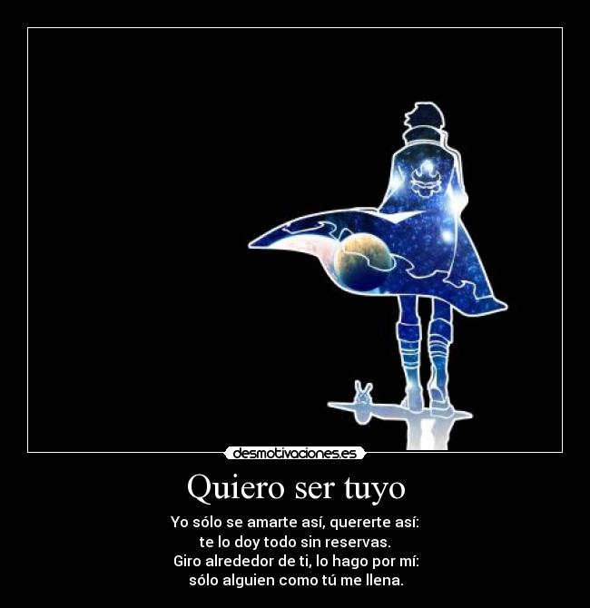 Quiero ser tuyo -