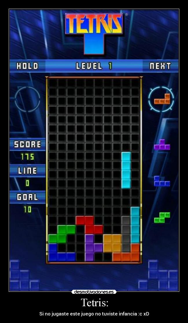 carteles tetris desmotivaciones