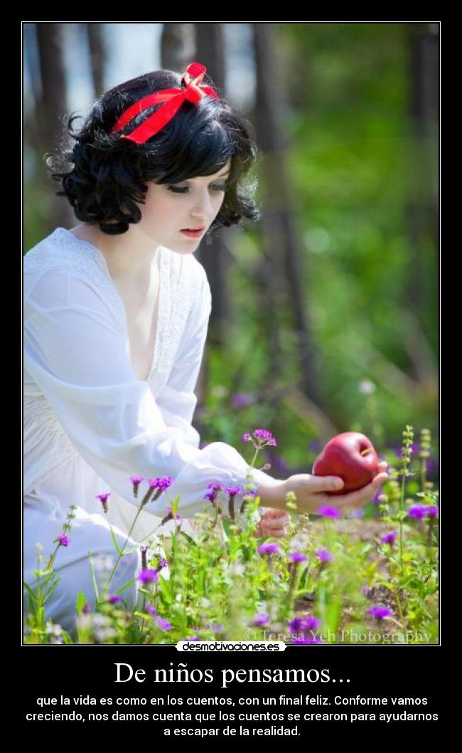 De niños pensamos... -