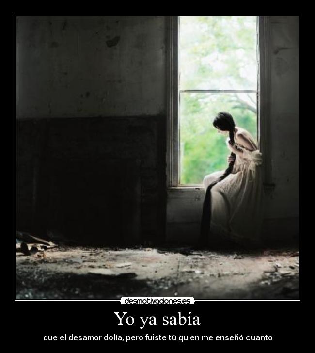 Yo ya sabía - 