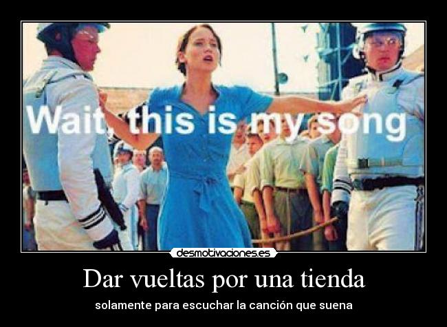 Dar vueltas por una tienda - 
