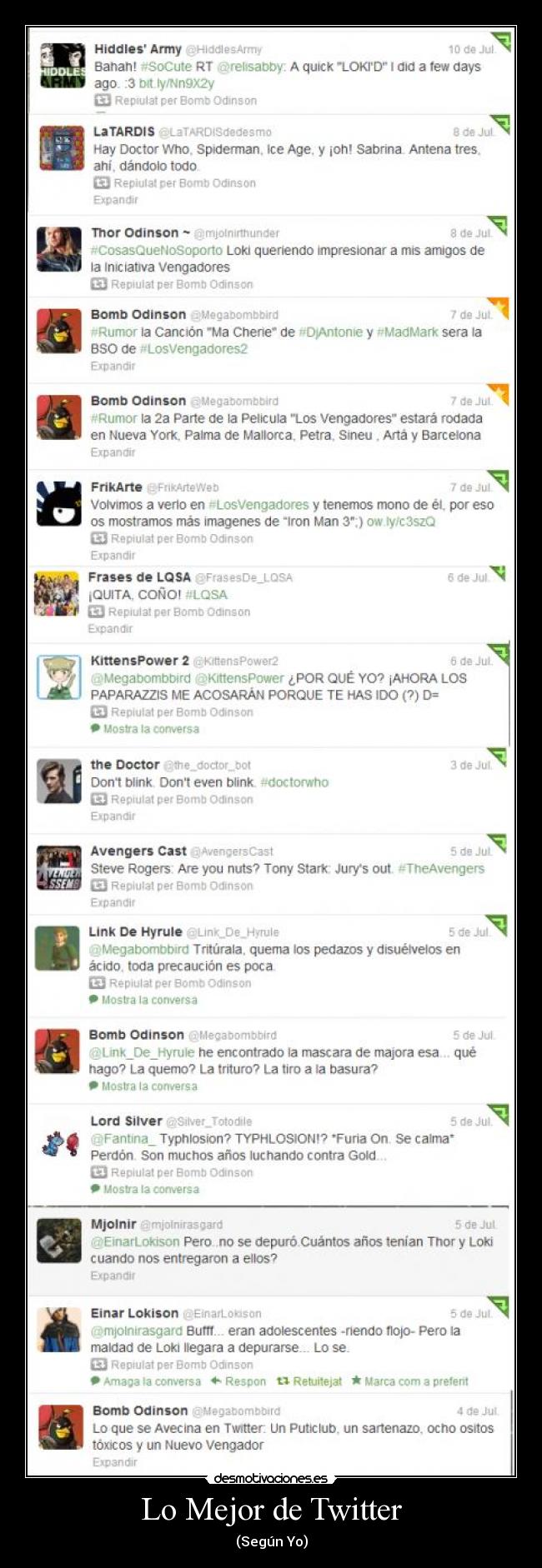 carteles aparece doctor latardis tiene relacion con clantimelord twitter megabombbird desmotivaciones