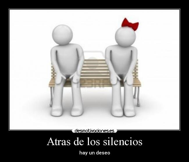 Atras de los silencios -