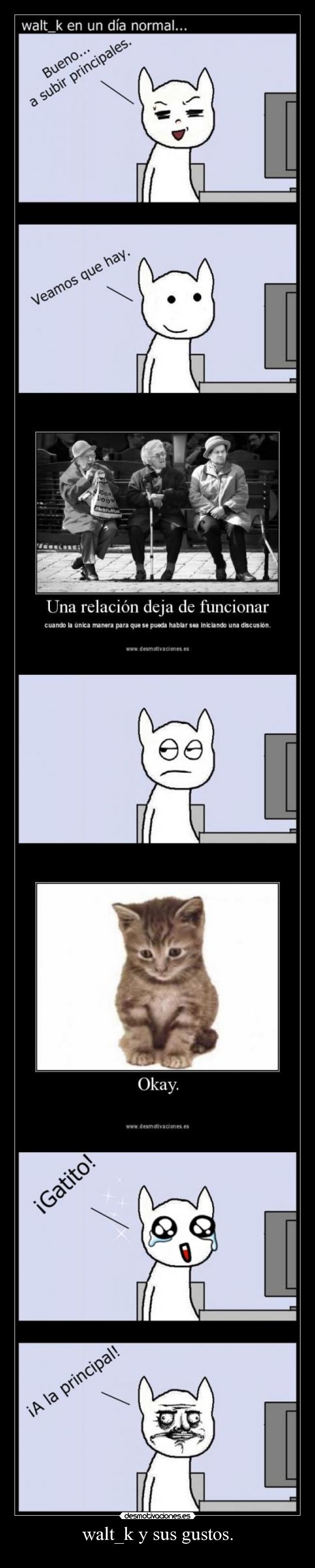 walt_k y sus gustos. -