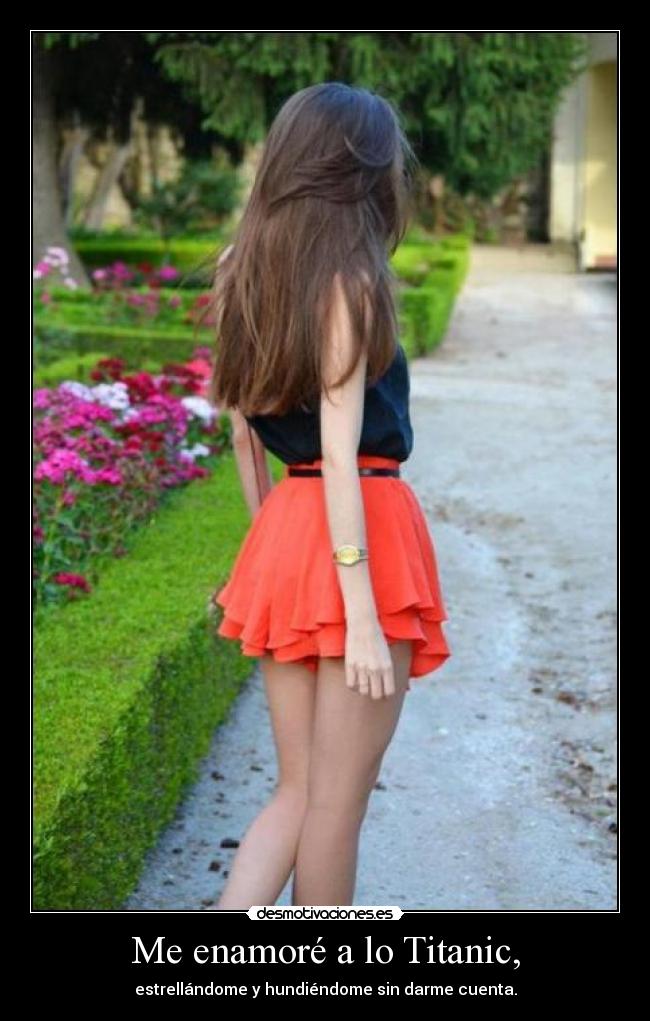 Me enamoré a lo Titanic, - 