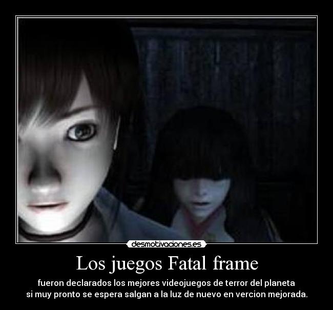 Los juegos Fatal frame - 