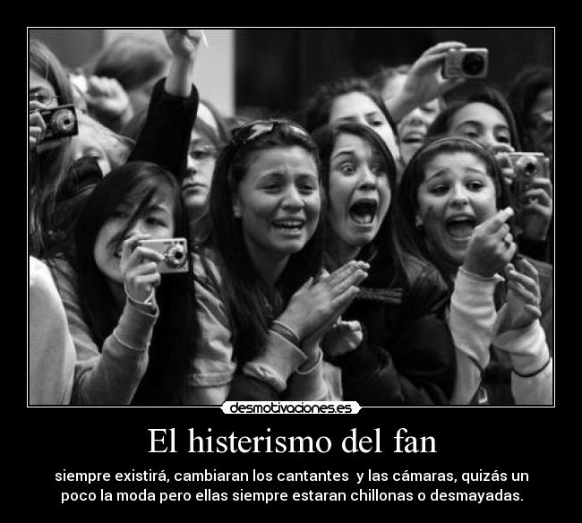 El histerismo del fan - 