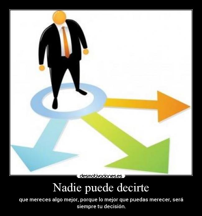 Nadie puede decirte -