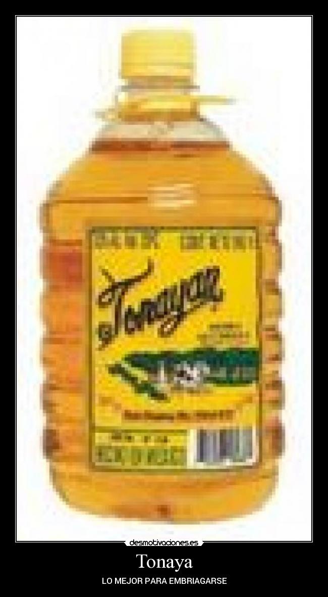 Tonaya - LO MEJOR PARA EMBRIAGARSE