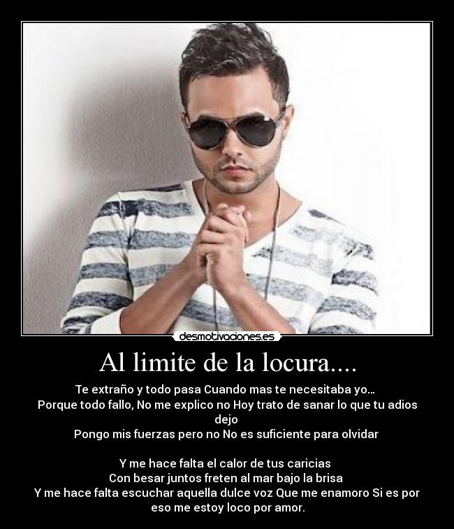 Al limite de la locura.... -