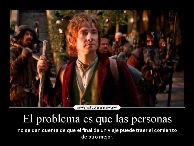 El problema es que las personas -