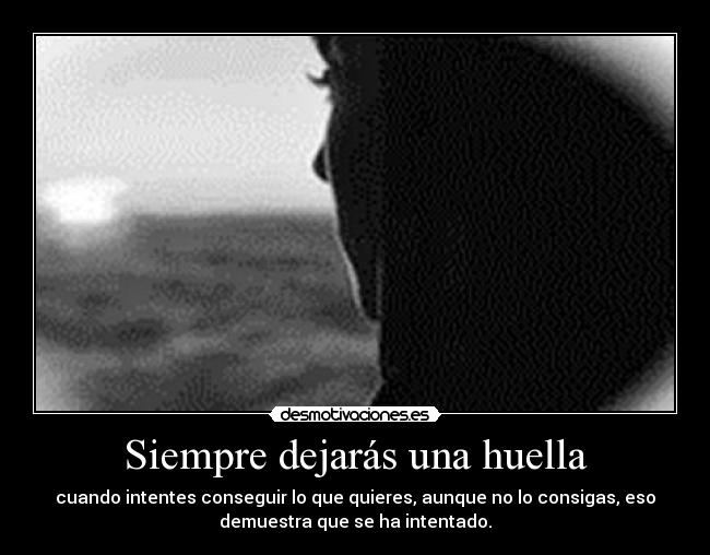 carteles intentar demostrar querer dejar huella desmotivaciones