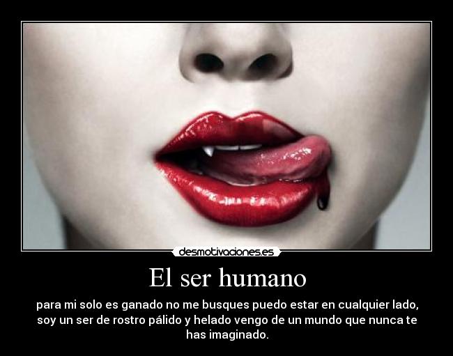 El ser humano -