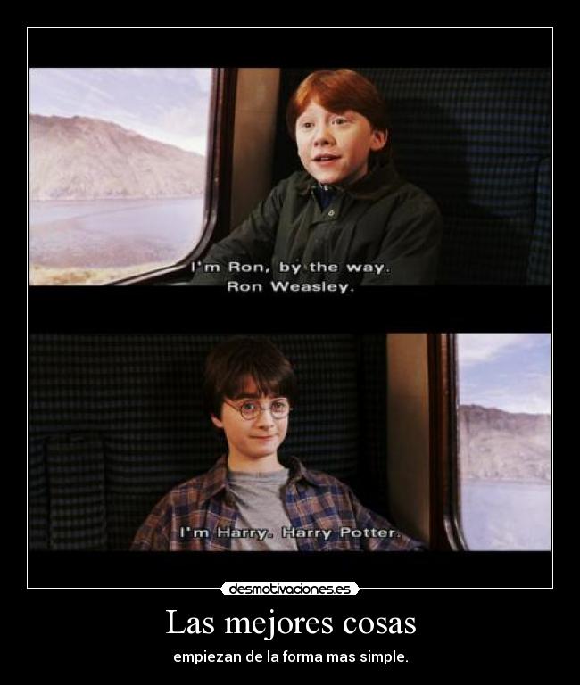 carteles harry potter ron weasley rupert grint desmotivaciones