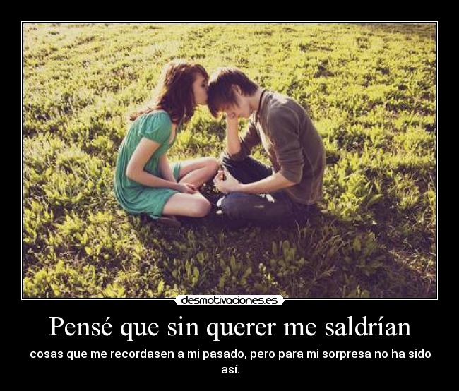 Pensé que sin querer me saldrían -