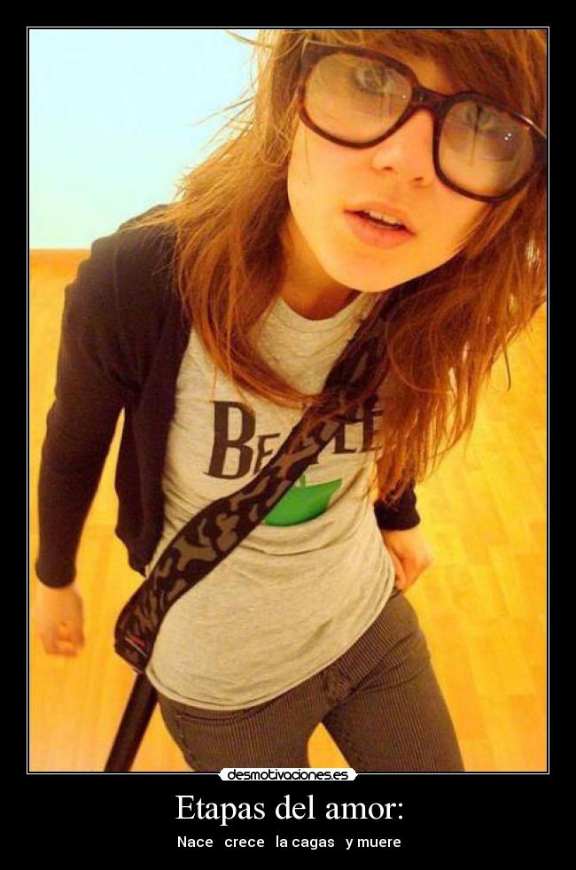 Etapas del amor: -