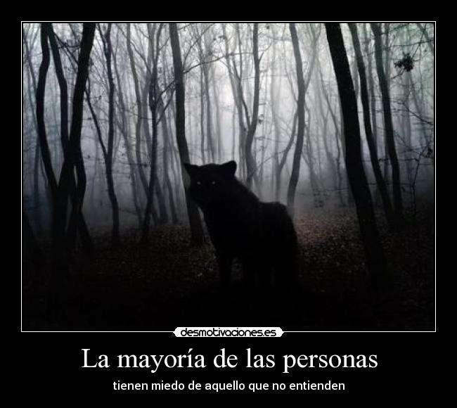La mayoría de las personas -