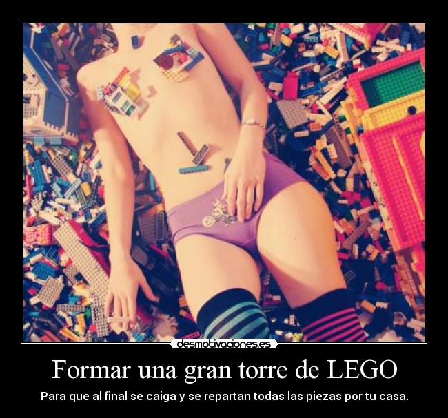 carteles papapitufo lego mania desmotivaciones