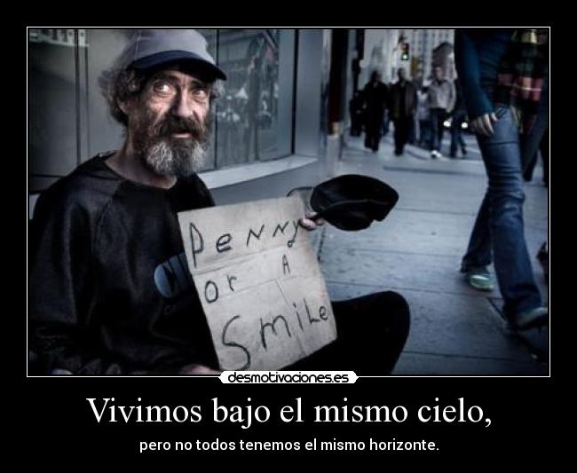 Vivimos bajo el mismo cielo, - 