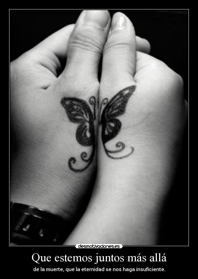 Que estemos juntos más allá -