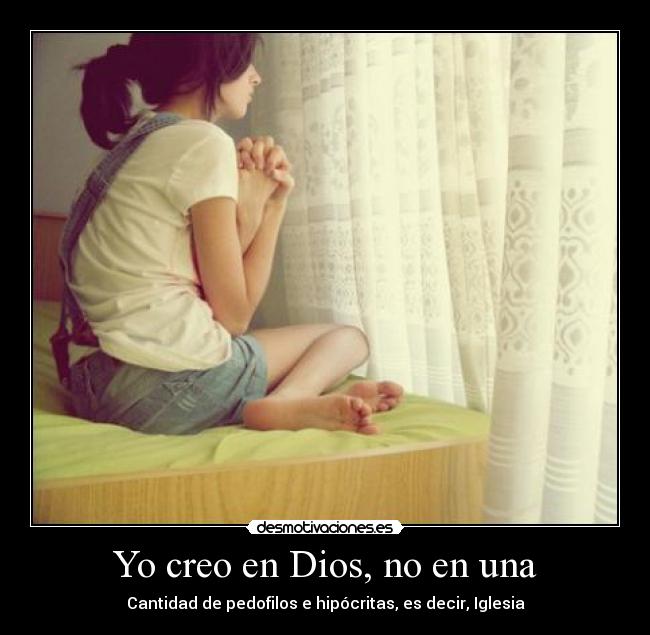 carteles dios iglesia jode dios hace desmotivaciones