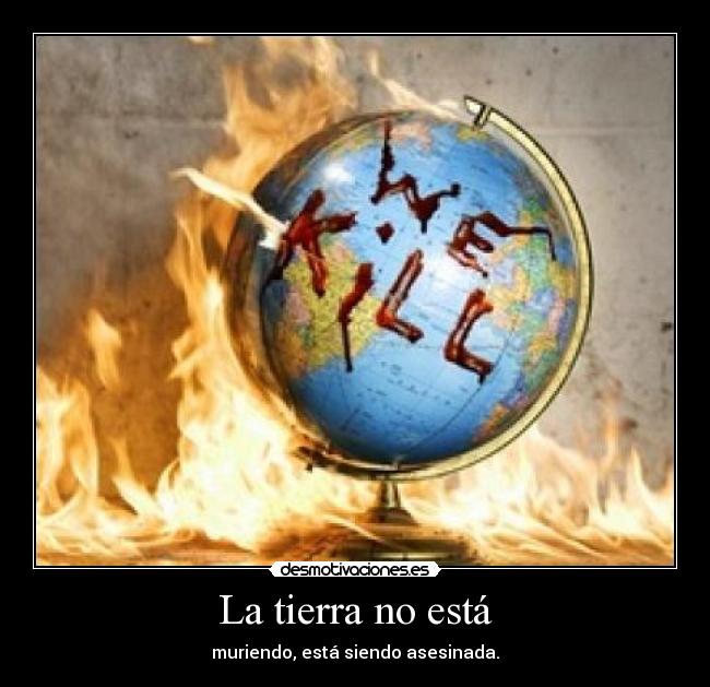 La tierra no está - 