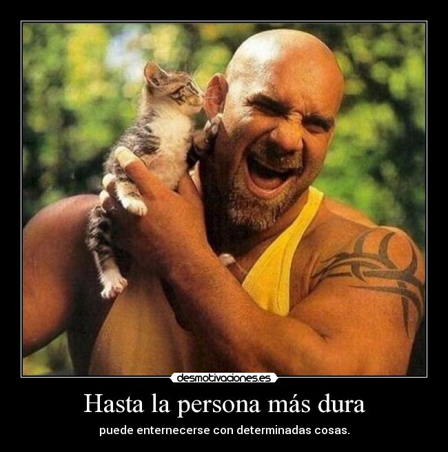 Hasta la persona más dura - 