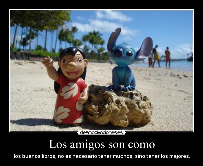 carteles amigos lilo stich encantaba esta peli desmotivaciones