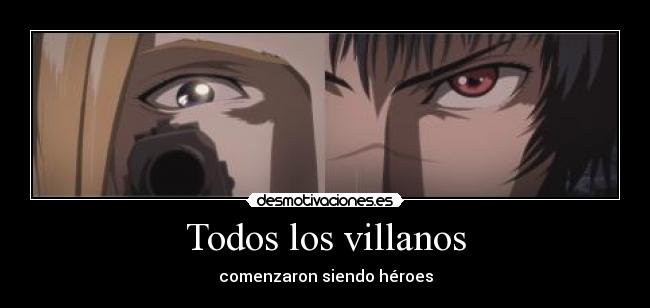 Todos los villanos -
