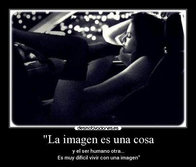 La imagen es una cosa -