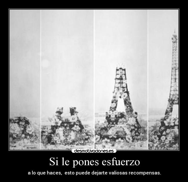 Si le pones esfuerzo - 