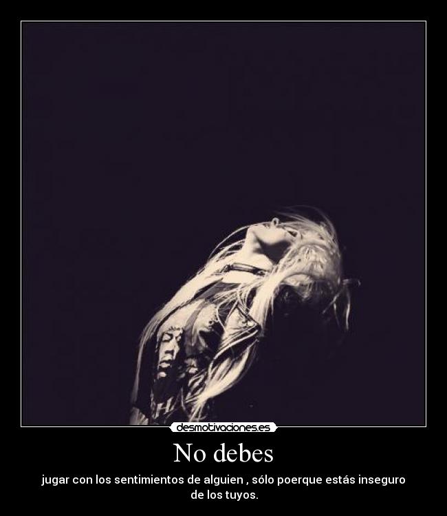 No debes - 