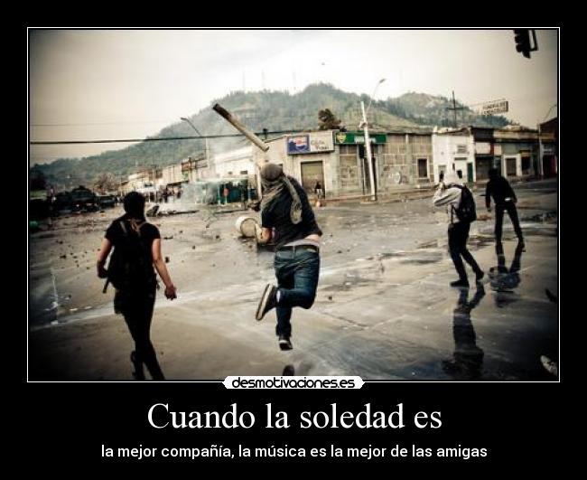 Cuando la soledad es - 