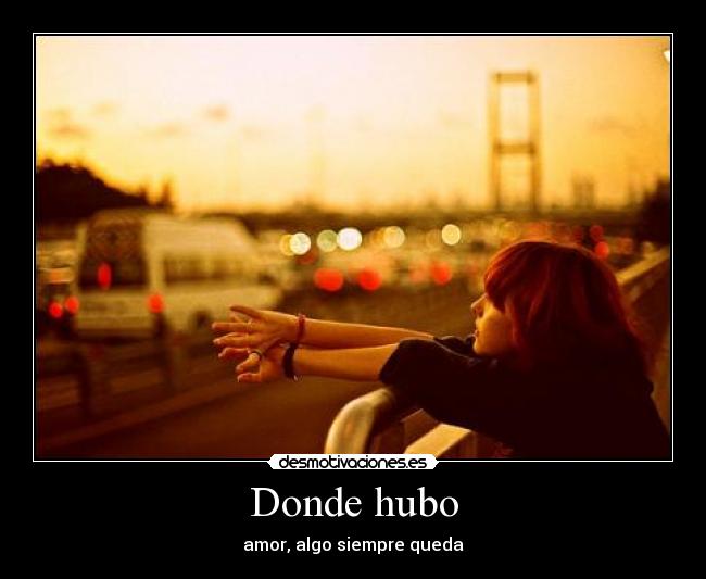 Donde hubo -