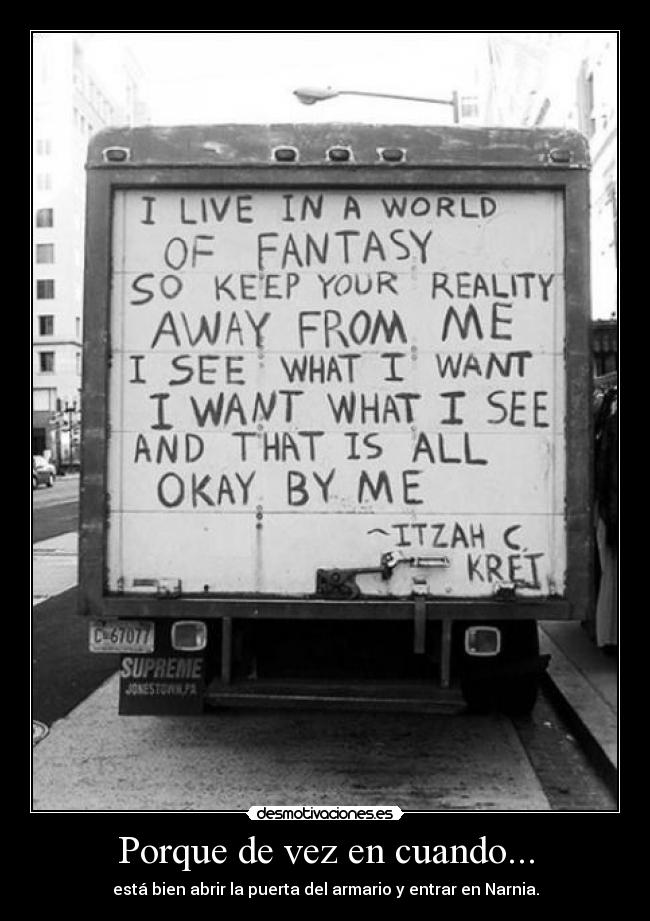 Porque de vez en cuando... - 