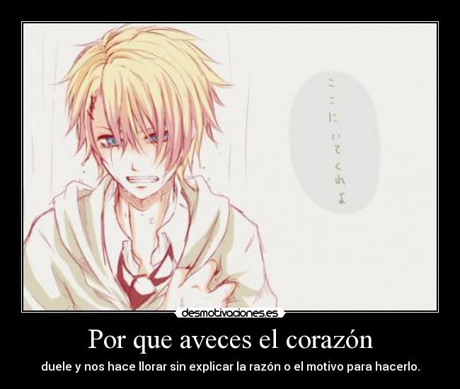 Por que aveces el corazón - 