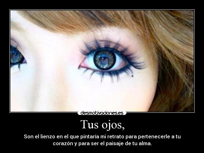 Tus ojos, - 