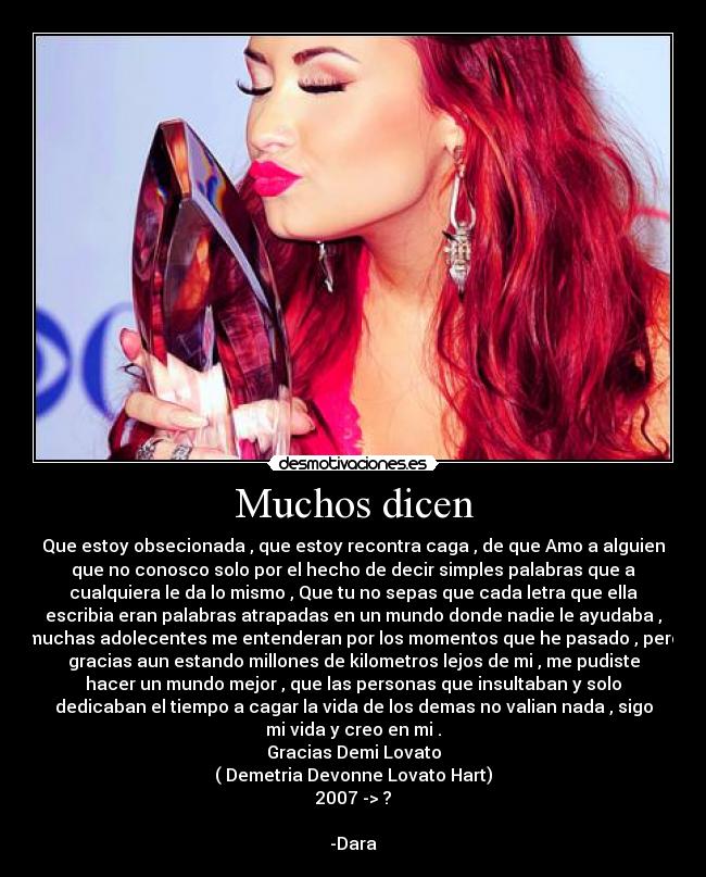 Muchos dicen - 